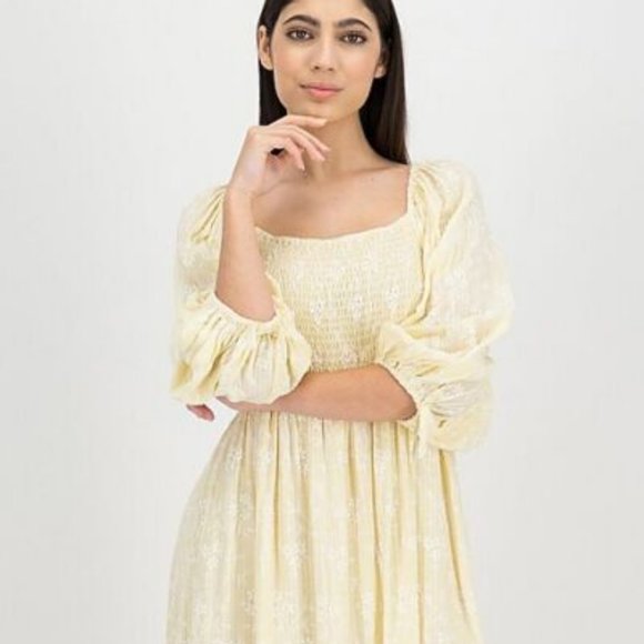 Old Khaki Meadow Tiered Midi Dress Floral Printed XL 16 - Picture 3 of 5